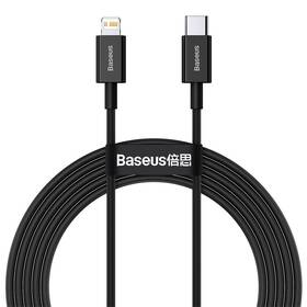 Kabel Baseus Superior Series Type-C/Lightning 20W, 2m (CATLYS-C01) černý