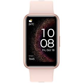 Chytré hodinky Huawei Watch Fit SE (55020ATN) růžové - zánovní - 12 měsíců záruka