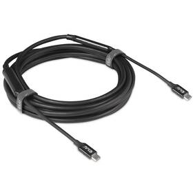 Kabel Club3D USB-C/USB-C, 8K, aktivní, 5m (CAC-1535) černý