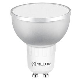 Chytrá žárovka Tellur WiFi Smart LED RGB GU10, 5 W, teplá bílá (TLL331201)