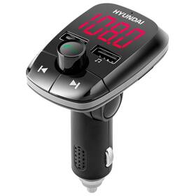 FM Transmitter Hyundai FMT 380 BT CHARGE černý - rozbaleno - 24 měsíců záruka