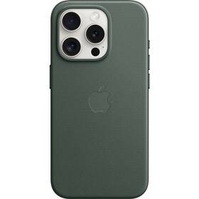 Apple FineWoven Case s MagSafe pro iPhone 15 Pro - listově zelený