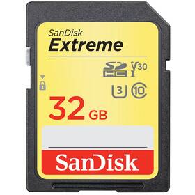 Paměťová karta SanDisk SDHC Extreme 32GB UHS-I U3 (100R/60W) (SDSDXVT-032G-GNCIN)