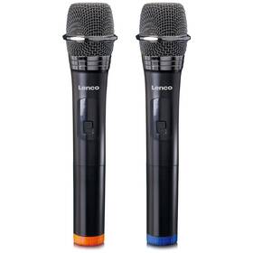 Mikrofon Lenco MCW-020BK bezdrátový, set 2 ks (lmcw020bk) černý