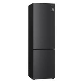 Chladnička s mrazničkou LG GBP62MCNBC černá barva
