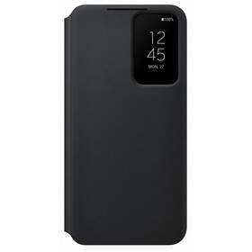 Pouzdro na mobil flipové Samsung Clear View na Galaxy S22 (EF-ZS901CBEGEE) černé
