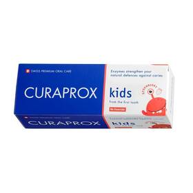 Dětská zubní pasta CURAPROX KIDS Jahoda, 60 ml, 0 ppm F