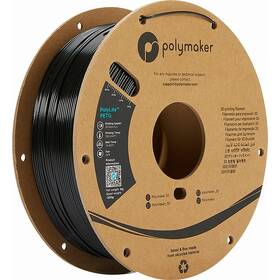 Tisková struna Polymaker PolyLite PETG, 1,75 mm, 1 kg (PB01001) černá