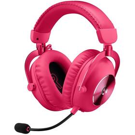Headset Logitech G PRO X 2 LIGHTSPEED Wireless (981-001275) růžový