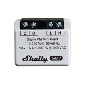 Modul Shelly Gen3 PM Mini, spínací modul, WiFi (SHELLY-GEN3-PM-MINI)