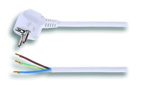 Kabel Solight Flexo šňůra, 2m, 3 x 1mm2 bílé