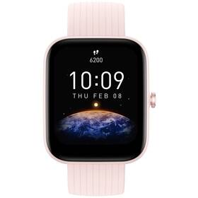 Chytré hodinky Amazfit Bip 3 Pro (485213) růžové
