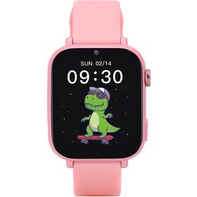 Chytré hodinky Garett Kids N!ce Pro 4G (N!CE_PRO_4G_PNK) růžové - rozbaleno - 24 měsíců záruka