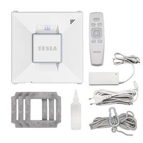 Robotický čistič oken Tesla W800 WiFi bílá barva
