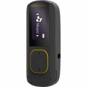 MP3 přehrávač Energy Sistem Clip Bluetooth Sport 16GB (EN 448272) černý - rozbaleno - 24 měsíců záruka