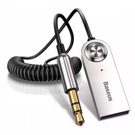 Bluetooth audio přijímač Baseus BA01 (CABA01-01) černý/stříbrný