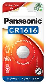 Baterie lithiová Panasonic CR1616, blistr 1ks (CR-1616EL/1B)