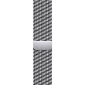 Řemínek Apple 45mm stříbrný milánský tah (MTJR3ZM/A)