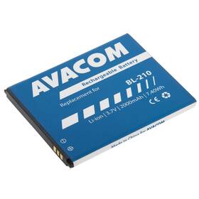 Baterie Avacom pro Lenovo A536, Li-Ion 3,7V 2000mAh (náhrada BL210) (GSLE-BL210-2000) - zánovní - 24 měsíců záruka