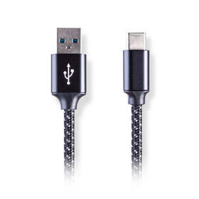 Kabel AQ USB/USB-C, 1m (xpc67010) černý