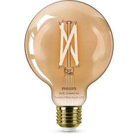 Chytrá žárovka Philips Smart LED 7W, E27, jantarové sklo, Tunable White (8719514372207)