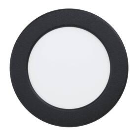 Vestavné svítidlo Eglo Fueva 5, kruh, 11,7 cm, neutrální bílá (99157) černé