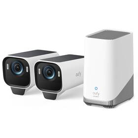 Kamerový systém Anker Eufy S3 Pro 4K (3 ks + HomeBase 3) bílá barva
