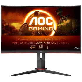 Herní monitor AOC Gaming C27G2Z3/BK černá barva
