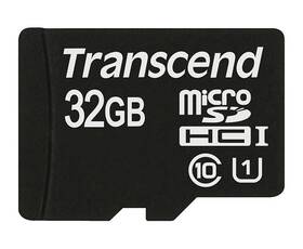 Paměťová karta Transcend MicroSDHC Premium 32GB UHS-I U1 (45MB/s) (TS32GUSDCU1)