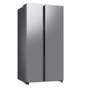Americká lednice Samsung RS66DG815CSLEF stříbrná barva
