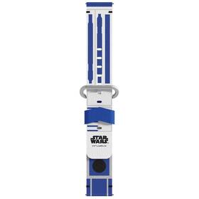 Řemínek Samsung Star Wars R2-D2 na Galaxy Watch5 (GP-TYR915HOBJW) bílý/modrý