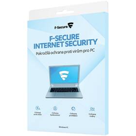 Software F-Secure INTERNET SECURITY, 3 zařízení / 2 roky, krabička (FCIPOB2N003G1_K)