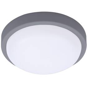 Stropní svítidlo Solight kulaté, 13W, 910lm, 4000K, IP54 (WO745-G) šedé