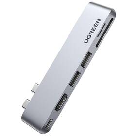 USB Hub UGREEN 6-in-2 USB-C pro MacBook Pro (80856)