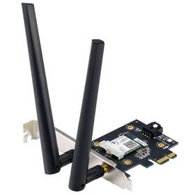 Wi-Fi adaptér Asus PCE-AX3000 - AX300 Wi-Fi 6 (802.11ax) Bluetooth 5.0 PCI-E (90IG0610-MO0R10)