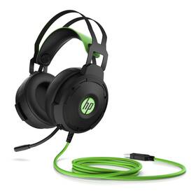 Headset HP Gaming 600 (4BX33AA#ABB) černý/zelený
