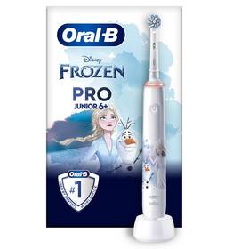 Zubní kartáček Oral-B Pro Junior Ledové království 6+ - rozbaleno - 24 měsíců záruka