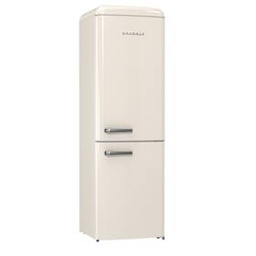 Chladnička s mrazničkou Gorenje Retro ONRK619DC krémová - s kosmetickou vadou - 12 měsíců záruka