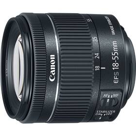 Objektiv Canon EF-S 18-55 mm f/4-5.6 IS STM (1620C005) černý