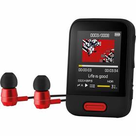 MP3 přehrávač Sencor SFP 7716 BK černý - s kosmetickou vadou - 12 měsíců záruka
