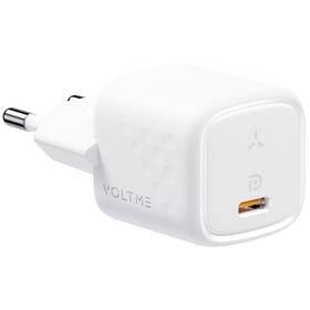 Nabíječka do sítě Voltme Revo 30 Mini 1xUSB-C 30W bílá barva
