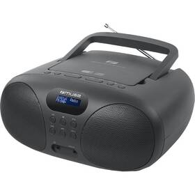 Radiopřijímač DAB+/CD MUSE M-208DB černý