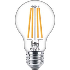 Žárovka LED Philips filament klasik, E27, 10,5W, studená bílá (8718699762070)