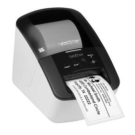 Tiskárna štítků Brother QL-700 (QL700RF1) černá/bílá