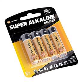 GoGEN SUPER ALKALINE AA, LR06, blistr 4ks