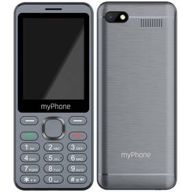 Mobilní telefon myPhone Maestro 2 Plus (TELMYMAESTRO2GR) šedý - s kosmetickou vadou - 12 měsíců záruka
