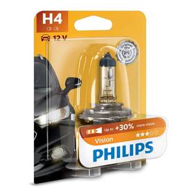 Autožárovka Philips Vision H4, 1ks (12342PRB1)