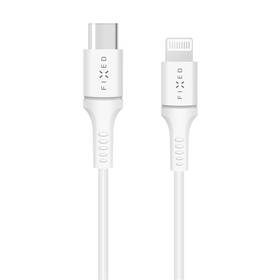 Kabel FIXED USB-C/Lightning, PD, MFI, 60W, 1m (FIXD-CL-WH) bílý - rozbaleno - 24 měsíců záruka