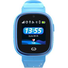 Chytré hodinky Aligator Watch Junior (AW05BE) modré - zánovní - 12 měsíců záruka
