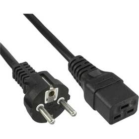 Kabel PremiumCord síťový k počítači 230V 16A IEC 320 C19 konektor, 1,5 m (kpspa015)